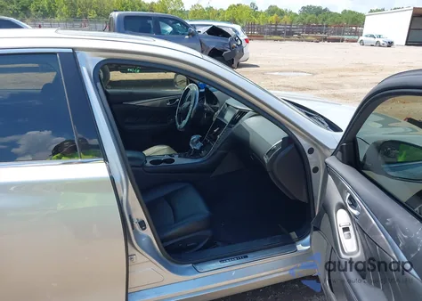 2014 Infiniti Q50 Premium from USA, damaged, VIN JN1BV7AR0EM693476